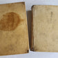1598 PLUTARCH PHILOSOPHICAL WORK Opuscoli Morali 2 VOLUMES antique VELLUM BOUND