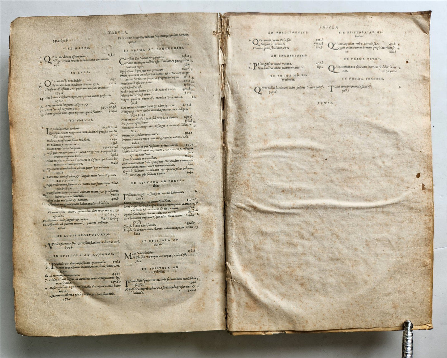 1573 WORKS of GREGORY of NYSSA antique VELLUM BOUND 16th CENTURY FOLIO