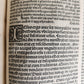 1517 POST-INCUNABULA by Th. Aquinas antique ORIGINAL BINDING FOLIO by Jean Petit