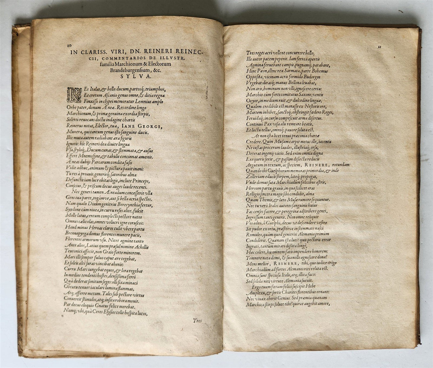 1581 GERMAN HISTORY of BRANDENBURG antique ORIGINAL VELLUM BINDING FOLIO rare