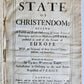 1667 The State of Christendom by Sir Henry Wotton antique 17th century