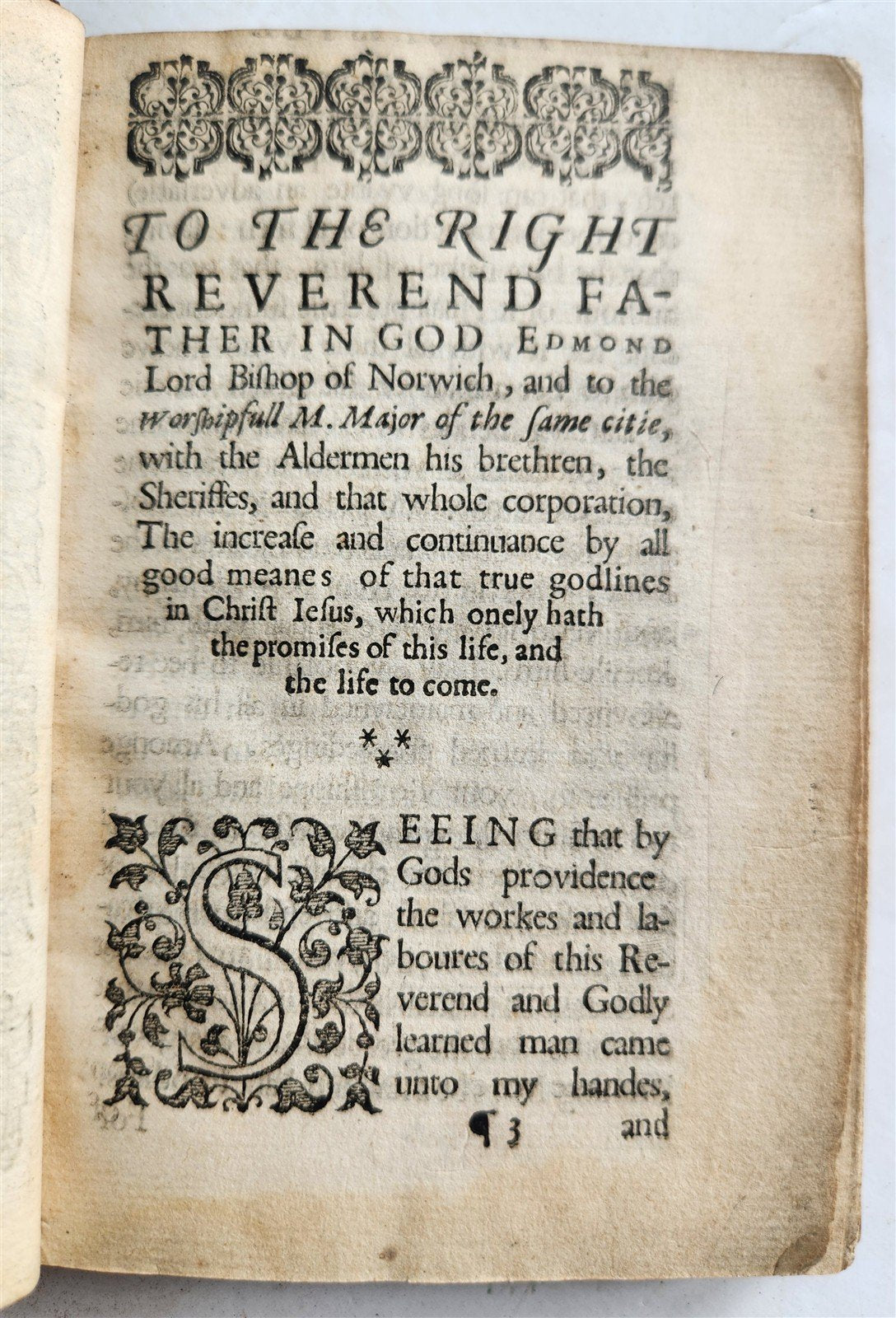 1593 HISTORY OF THE WORLD in ENGLISH by JOHN MORE antique RARE 1st EDITION