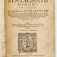 1595 HISTORY OF KINGDOM of MEDES & PERSIANS 16th century folio ANTIQUE