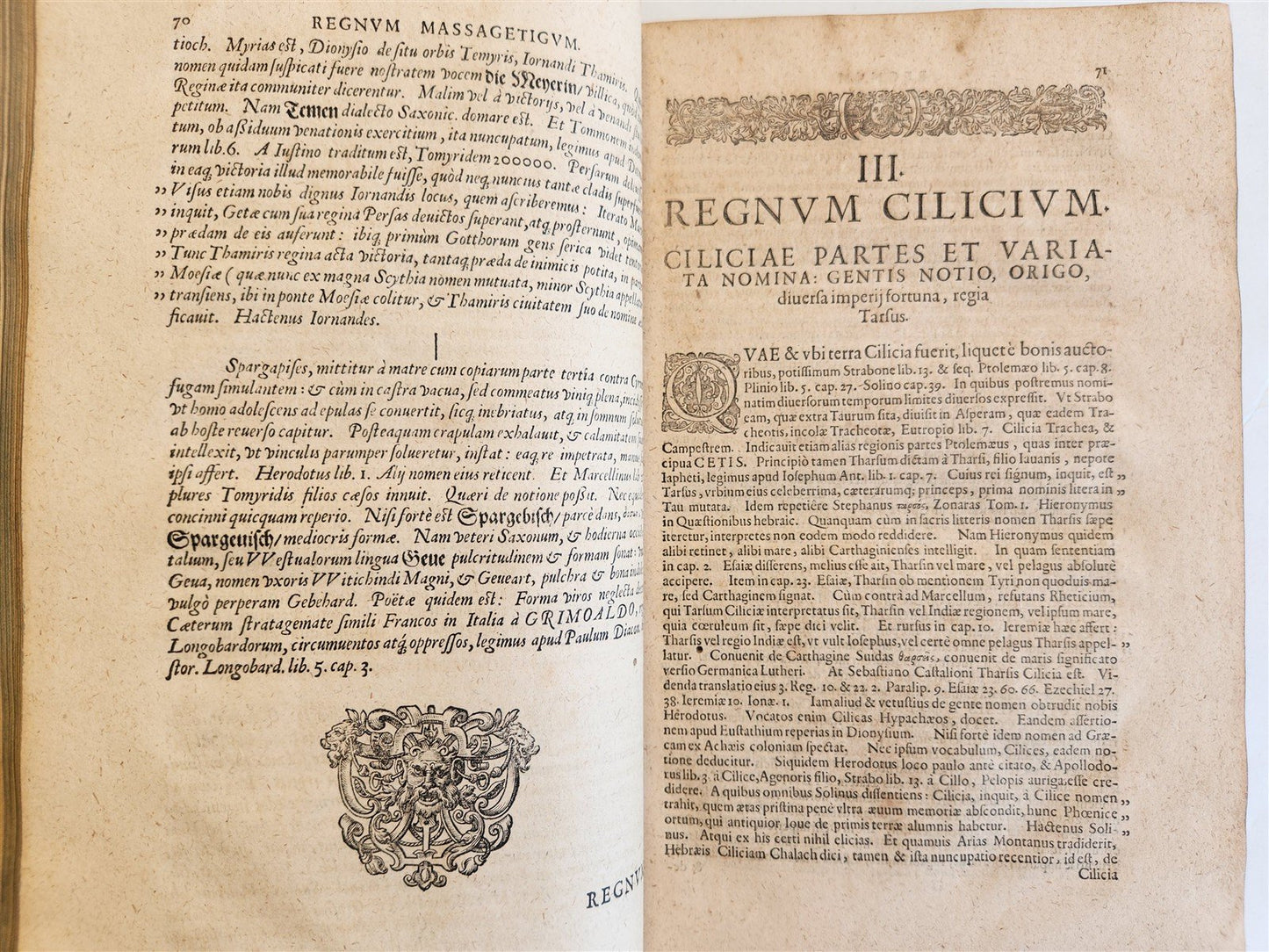 1595 HISTORY OF KINGDOM of MEDES & PERSIANS 16th century folio ANTIQUE