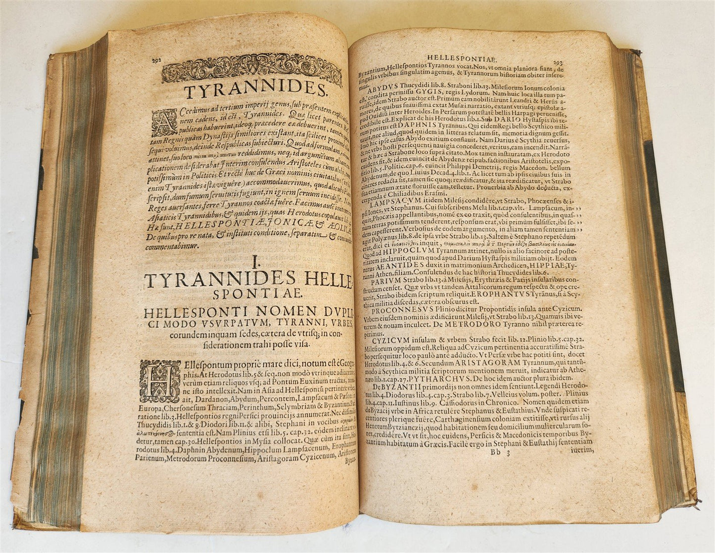 1595 HISTORY OF KINGDOM of MEDES & PERSIANS 16th century folio ANTIQUE