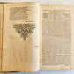 1597 HISTORY OF MACEDONIA 16th century folio ANTIQUE