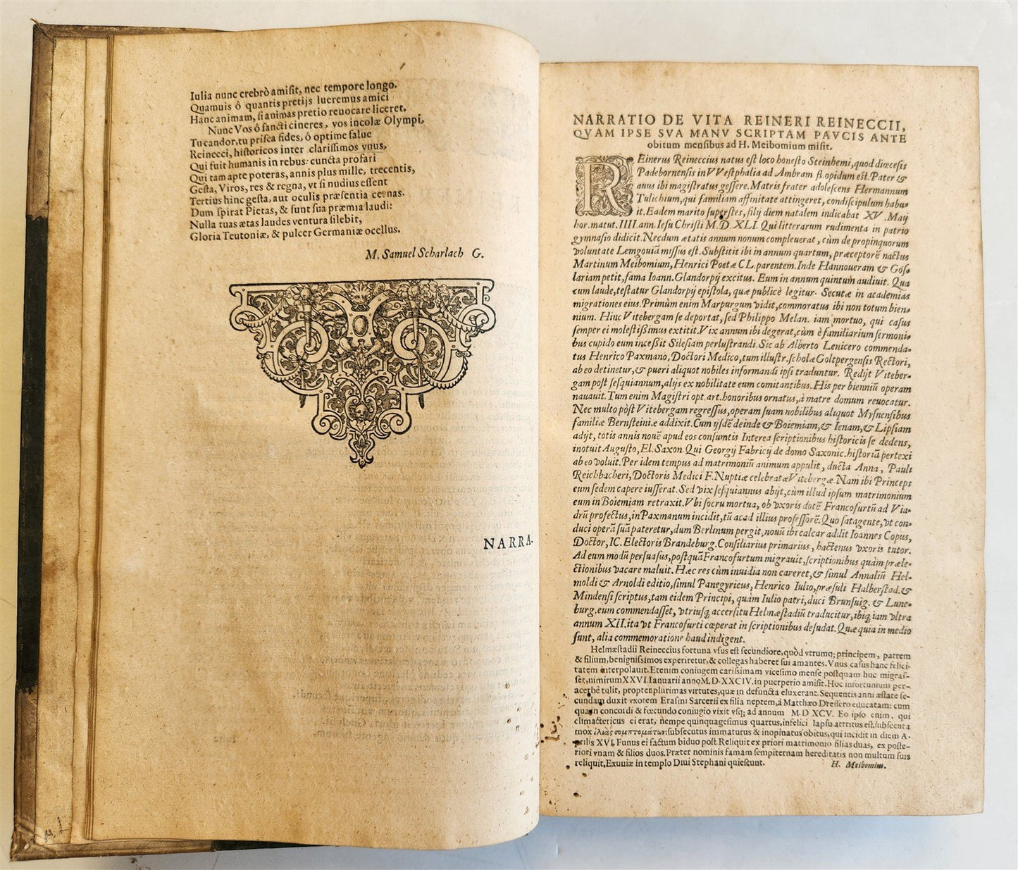 1597 HISTORY OF MACEDONIA 16th century folio ANTIQUE