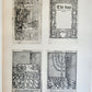 1899 ENGLISH BIBLE in JOHN RYLANDS LIBRARY 1525 -1640 illustrated folio ANTIQUE