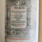 1899 ENGLISH BIBLE in JOHN RYLANDS LIBRARY 1525 -1640 illustrated folio ANTIQUE