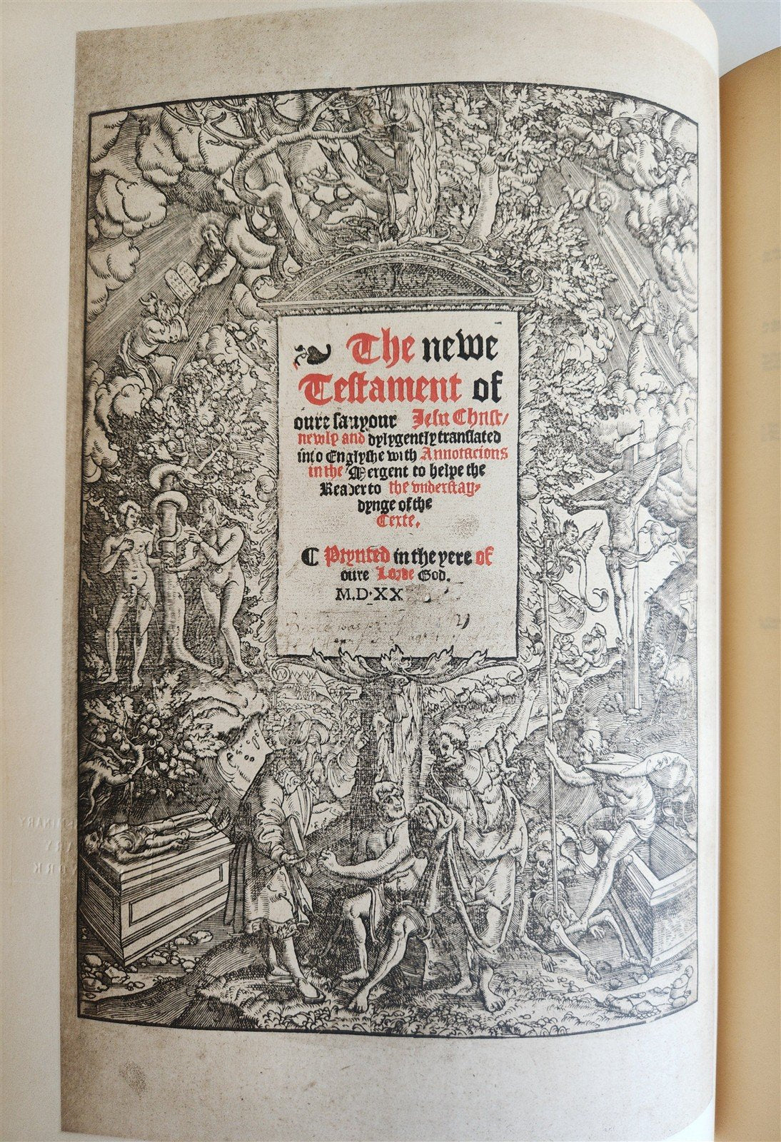 1899 ENGLISH BIBLE in JOHN RYLANDS LIBRARY 1525 -1640 illustrated folio ANTIQUE