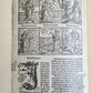 1899 ENGLISH BIBLE in JOHN RYLANDS LIBRARY 1525 -1640 illustrated folio ANTIQUE