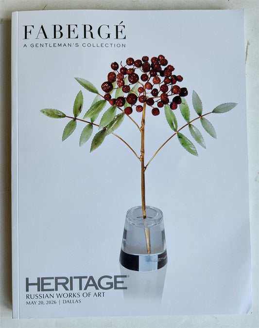 2026 RUSSIAN ART by FABERGE HERITAGE AUCTION CATALOG
