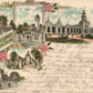 NURNBERG GERMANY 1896 ANTIQUE POSTCARD