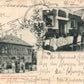 REGIMENTSHAUS for HERZOG of BRAUNSCHWEIG INFANTRY REGIMENT ANTIQUE POSTCARD