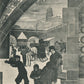 FRANKFURT GERMANY WINTER SCENE ANTIQUE POSTCARD