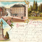 GRUSS AUS ZWEIBRUCKEN GERMANY ANTIQUE POSTCARD