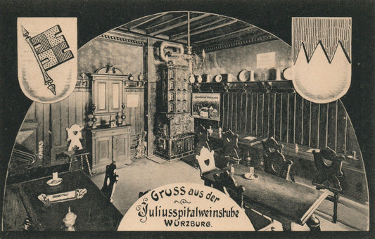 WURZBURG GERMANY ANTIQUE POSTCARD
