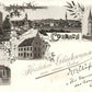 HERZLICHEN GLUCKNUNSCH GERMANY ANTIQUE POSTCARD