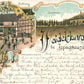 WEIDELSBURG GERMANY ANTIQUE POSTCARD