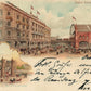 BERLIN GERMANY RAILROAD STATION ANTIQUE POSTCARD