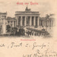 JEWISH PRINTER BERLIN GERMANY BRANDENBURGERTHOR ANTIQUE POSTCARD