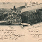 MANDERSCHEID GERMANY 1897 ANTIQUE POSTCARD