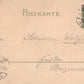 HANNOVER GERMANY 1900 ANTIQUE POSTCARD