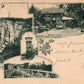 HELDRASTEIN GERMANY RESTAURANT ADOLF WIEGANDT 1900 ANTIQUE POSTCARD