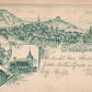 GUDENSBERG GERMANY 1898 ANTIQUE POSTCARD