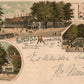 MONNING GERMANY 1898 ANTIQUE POSTCARD