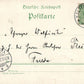 GRUSS AUS KALTENNORDHEIM GERMANY 1897 ANTIQUE POSTCARD