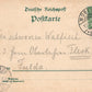 GRUSS AUS DER ALTEN STADT GERMANY 1896 ANTIQUE POSTCARD