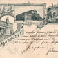 HANNOVER GERMANY 1896 ANTIQUE POSTCARD
