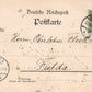 HANNOVER GERMANY 1896 ANTIQUE POSTCARD