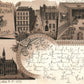 GRUSS KOLN GERMANY WIEN RESTAURANT zum WALFISCH von RUD.JONAS ANTIQUE POSTCARD