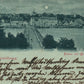 GRUSS AUS SONDERBURG GERMANY 1898 ANTIQUE POSTCARD