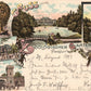 FRANKFURT ZOO GERMANY 1897 ANTIQUE POSTCARD