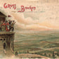 GRUSS VOM BROCKEN GERMANY 1899 ANTIQUE POSTCARD