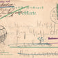 GRUSS VOM BROCKEN GERMANY 1899 ANTIQUE POSTCARD