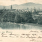 GRUSS AUS GOSLAR GERMANY 1899 ANTIQUE POSTCARD
