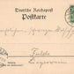HANAU GERMANY 1898 ANTIQUE POSTCARD