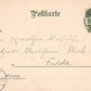 WEISSENBURG GERMANY 1898 ANTIQUE POSTCARD