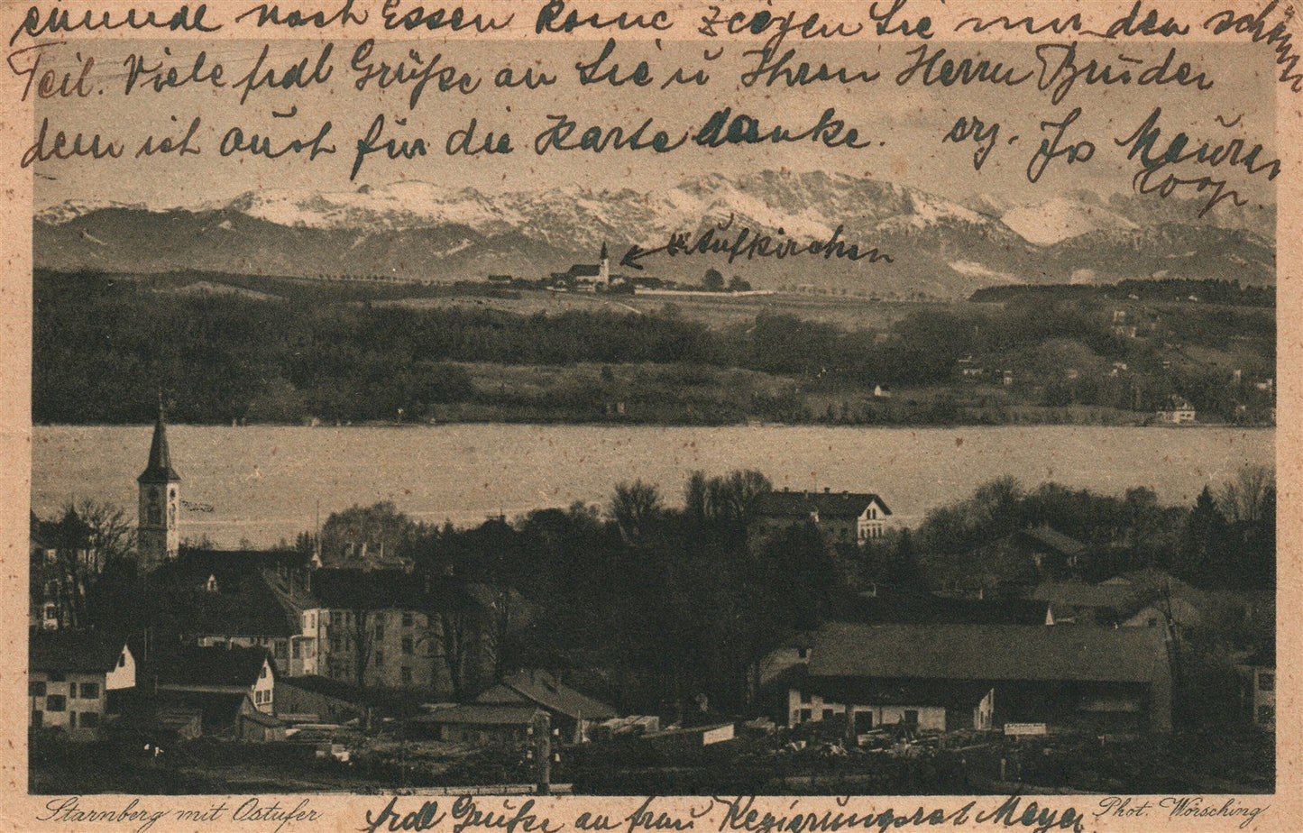 STARNBERG GERMANY ANTIQUE POSTCARD