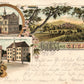 GEISA GERMANY 1898 ANTIQUE POSTCARD