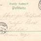 GEISA GERMANY 1898 ANTIQUE POSTCARD