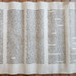 TORAH SCROLL FRAGMENT MANUSCRIPT on VELLUM antique 10 COLUMNS