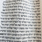 TORAH SCROLL FRAGMENT MANUSCRIPT on VELLUM antique 10 COLUMNS