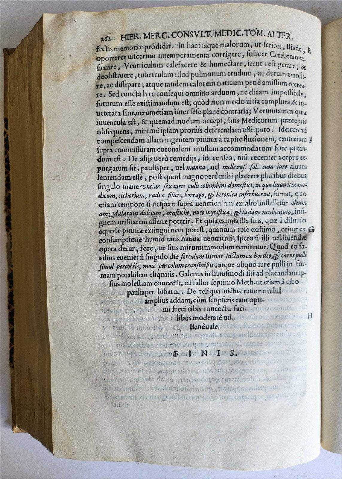 1587-1597 MEDICAL TREATISE by HIERONYMI MERCURIALIS antique 16th CENTURY FOLIO