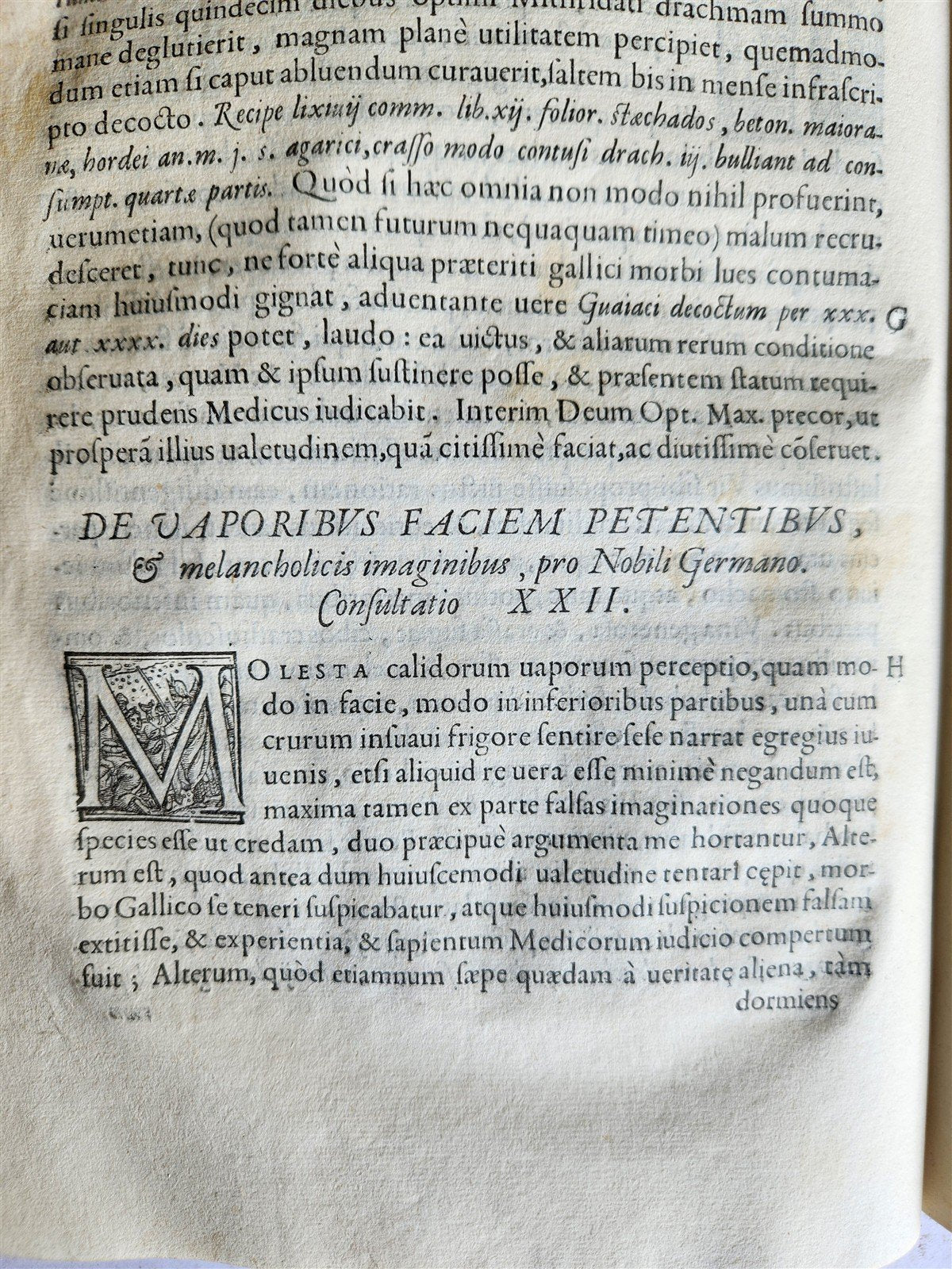 1587-1597 MEDICAL TREATISE by HIERONYMI MERCURIALIS antique 16th CENTURY FOLIO