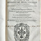 1587-1597 MEDICAL TREATISE by HIERONYMI MERCURIALIS antique 16th CENTURY FOLIO
